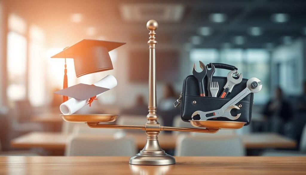 Werkervaring versus diploma