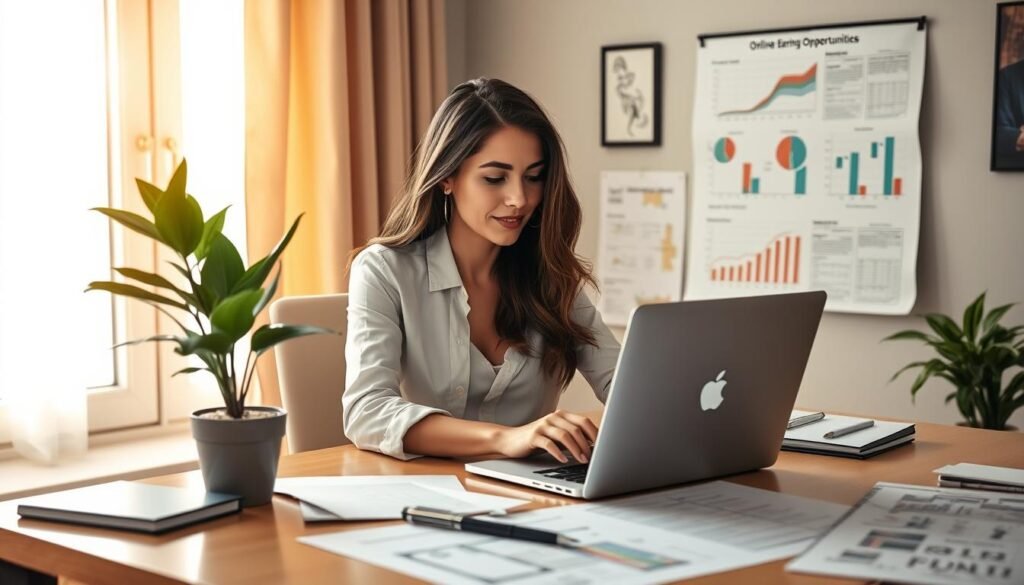 online bijverdienen vrouw